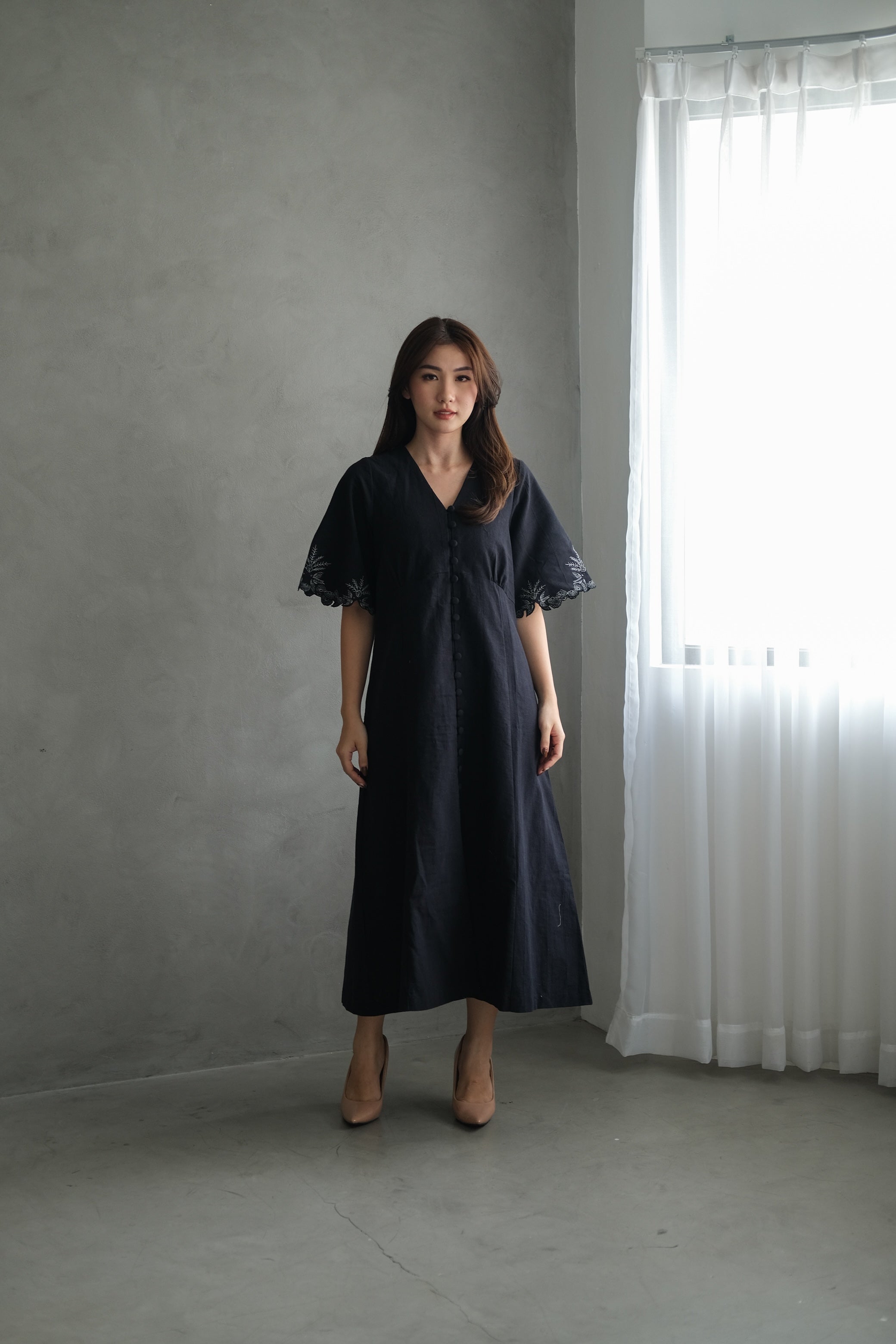 Avery Dress Onxy Black