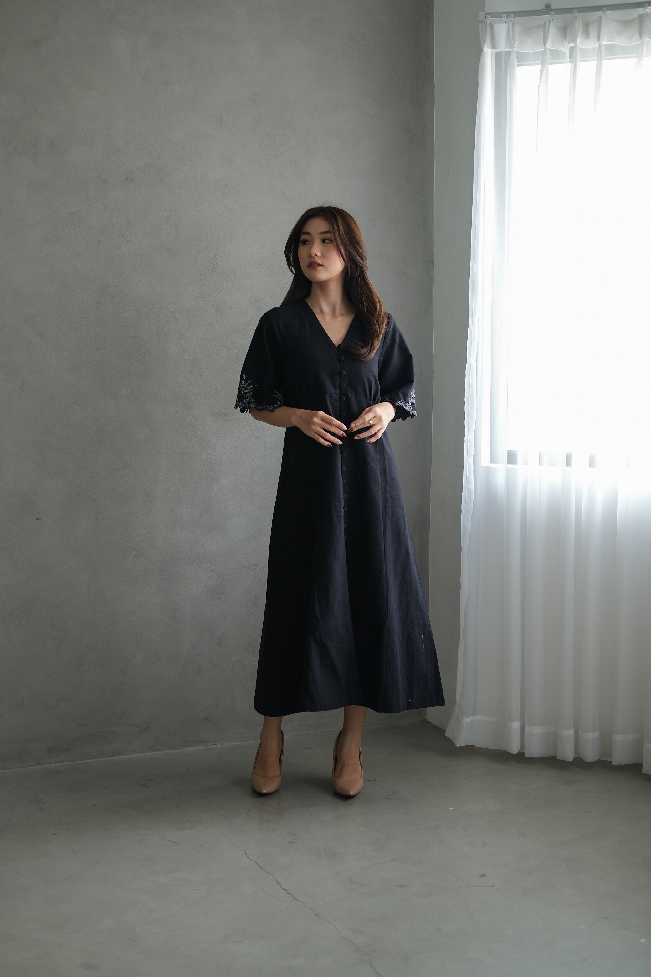 Avery Dress Onxy Black