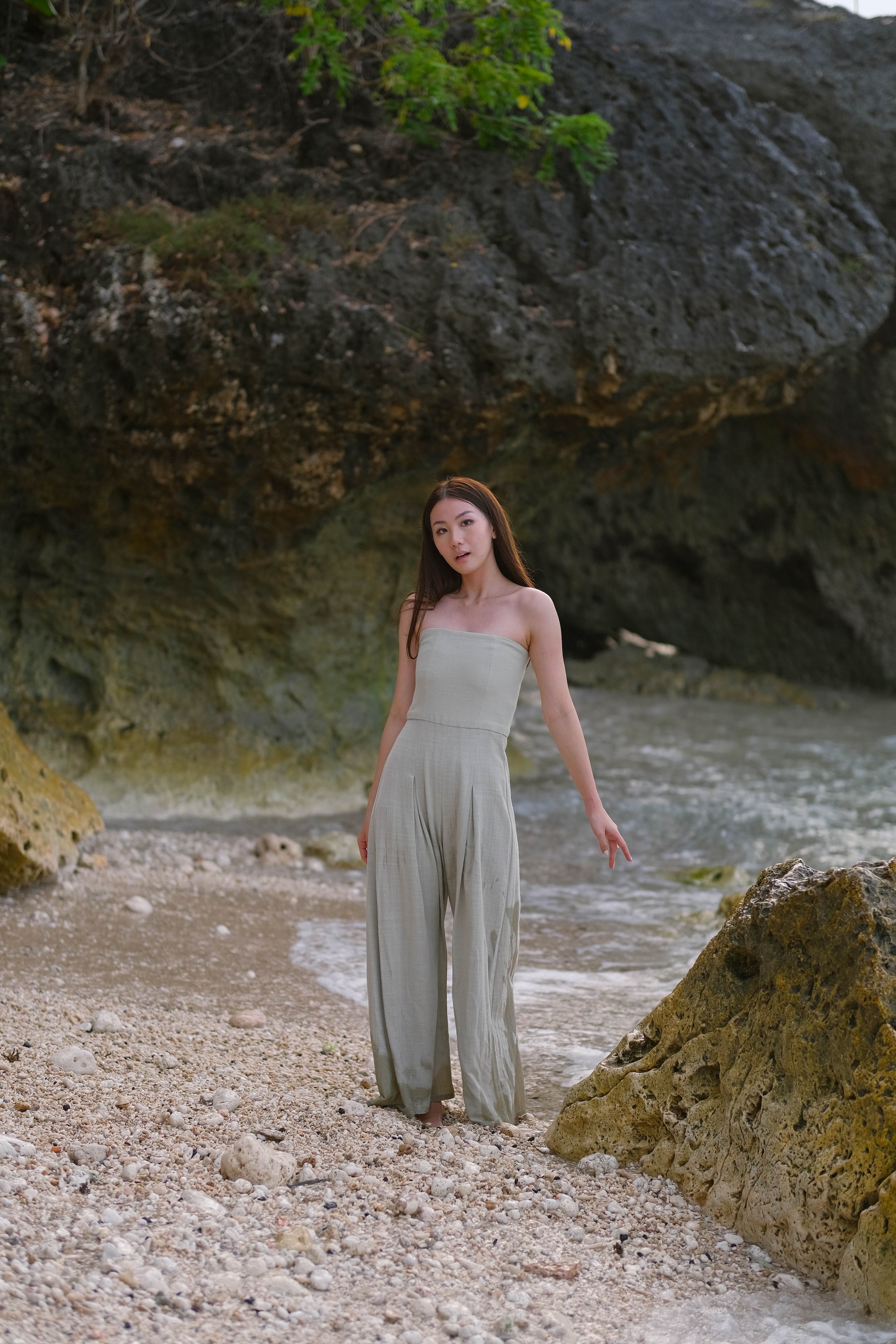 Kamille Jumpsuit Sage