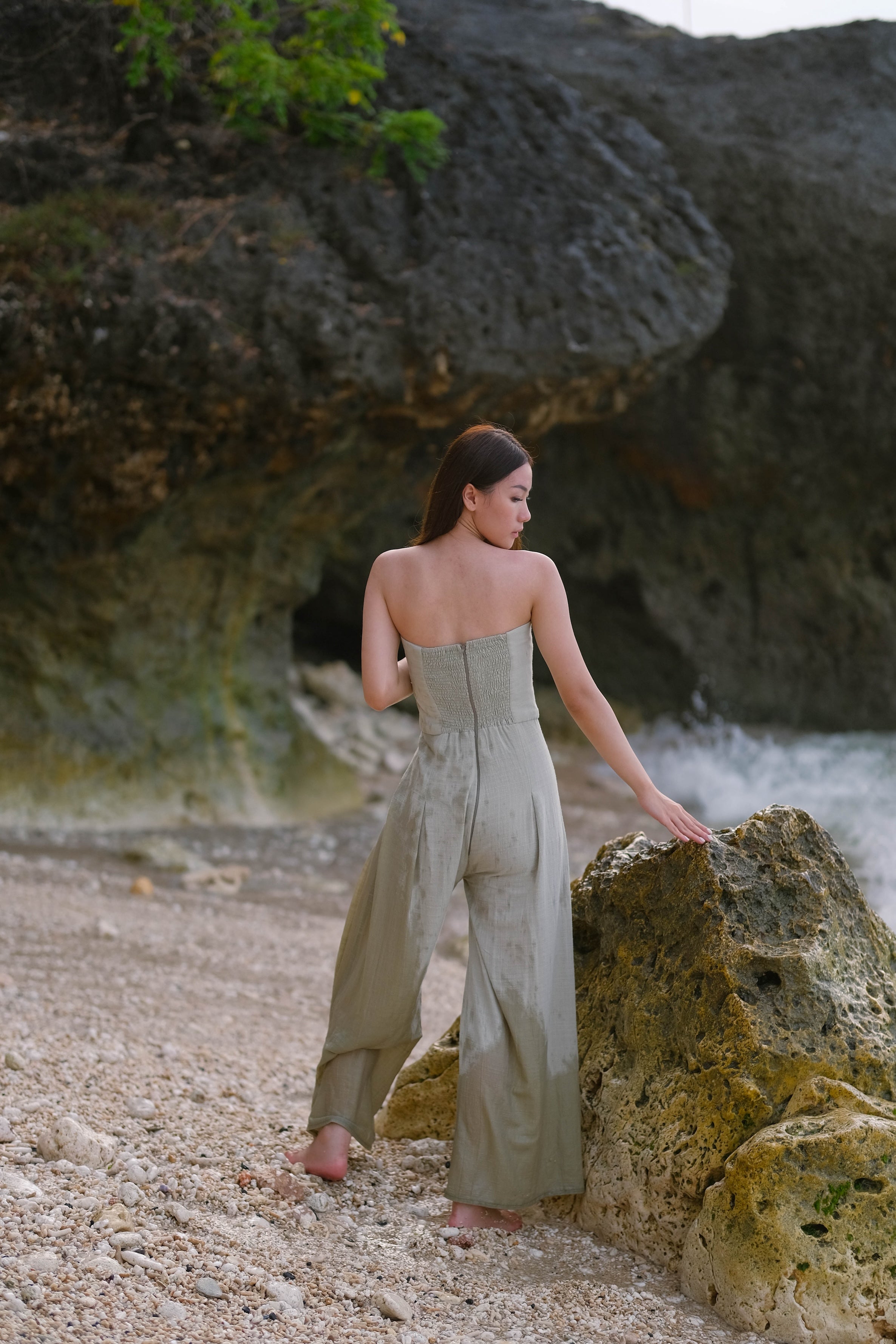 Kamille Jumpsuit Sage