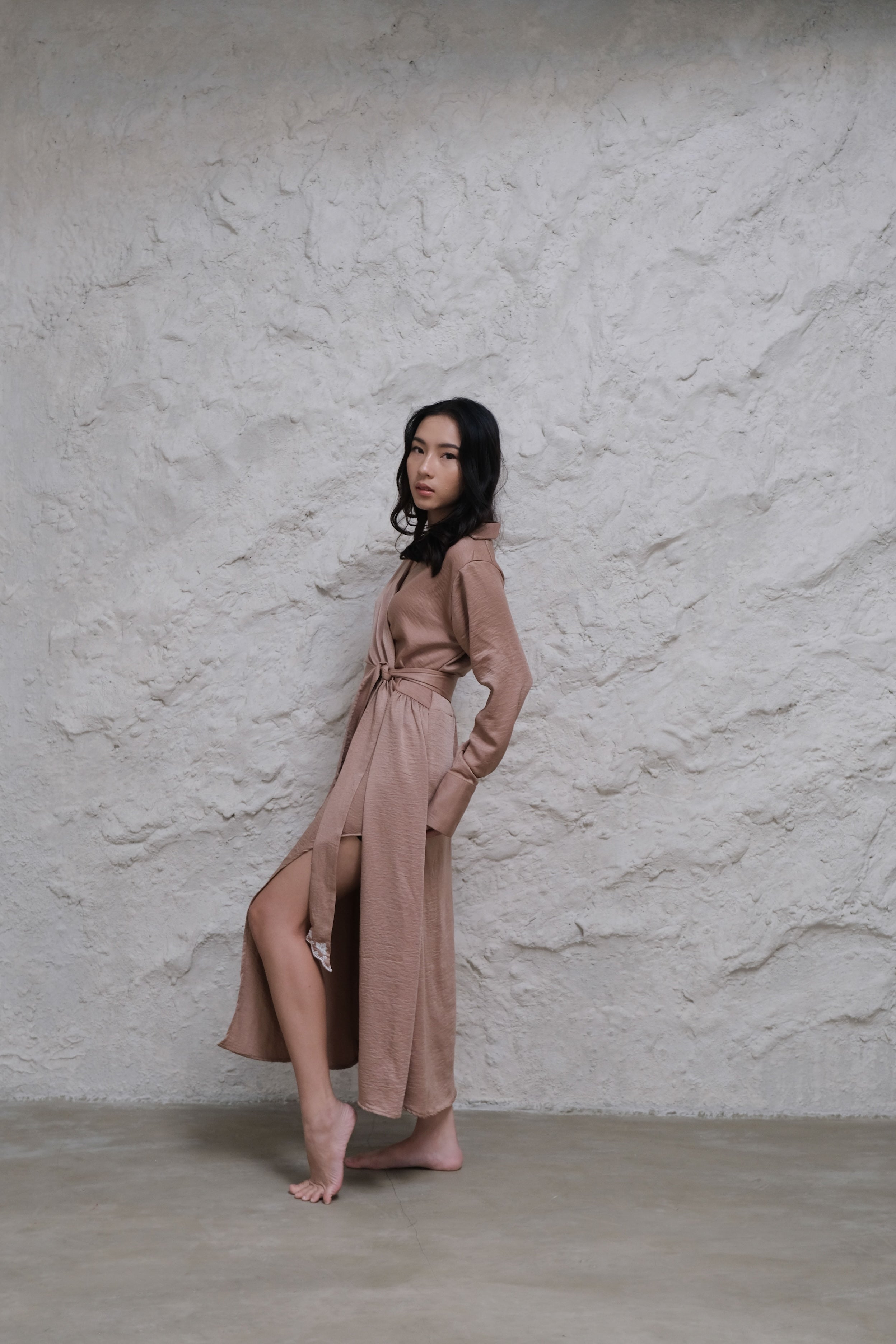Mia Dress Nude
