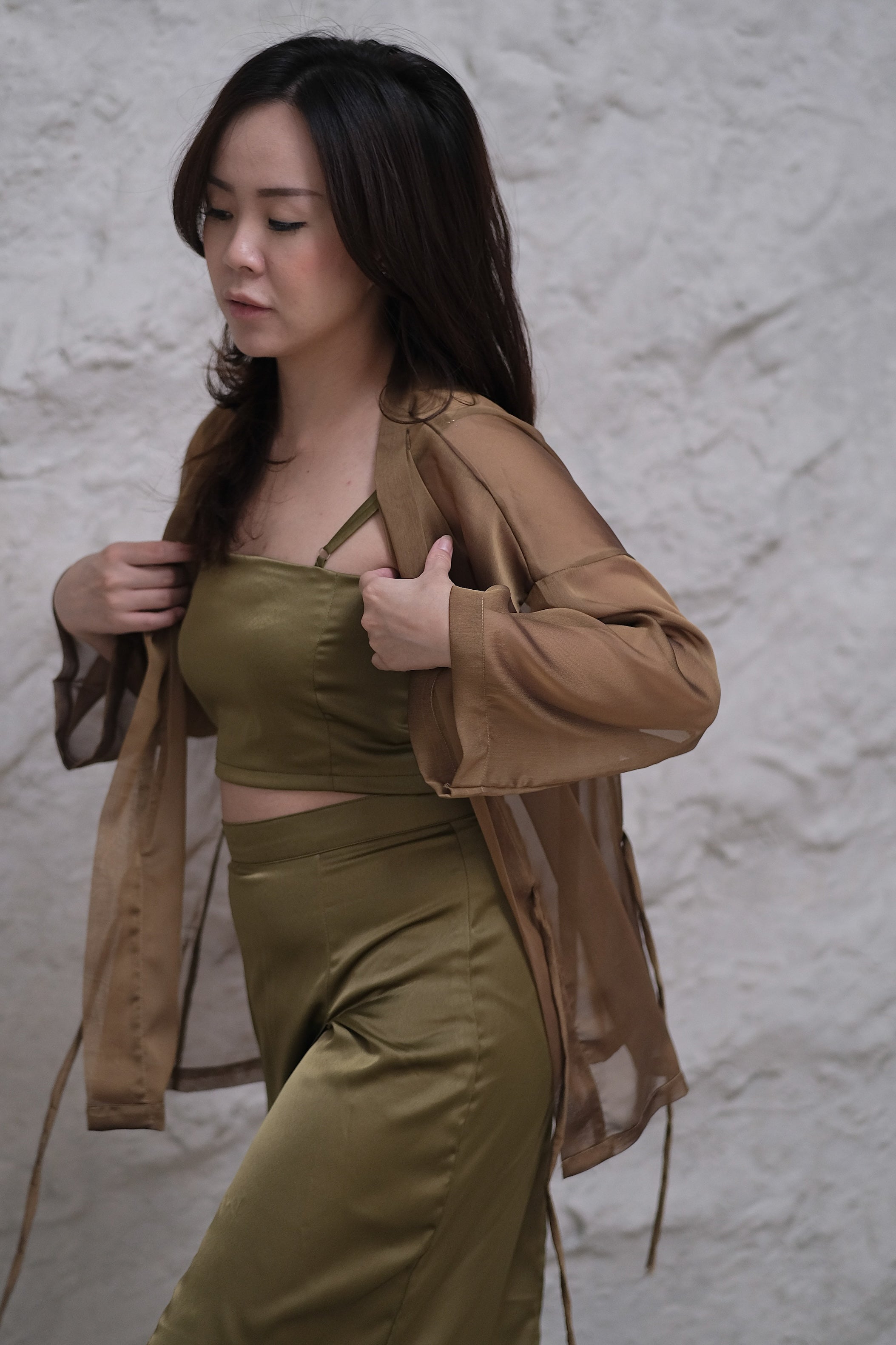 Arla Set Tanned Olive