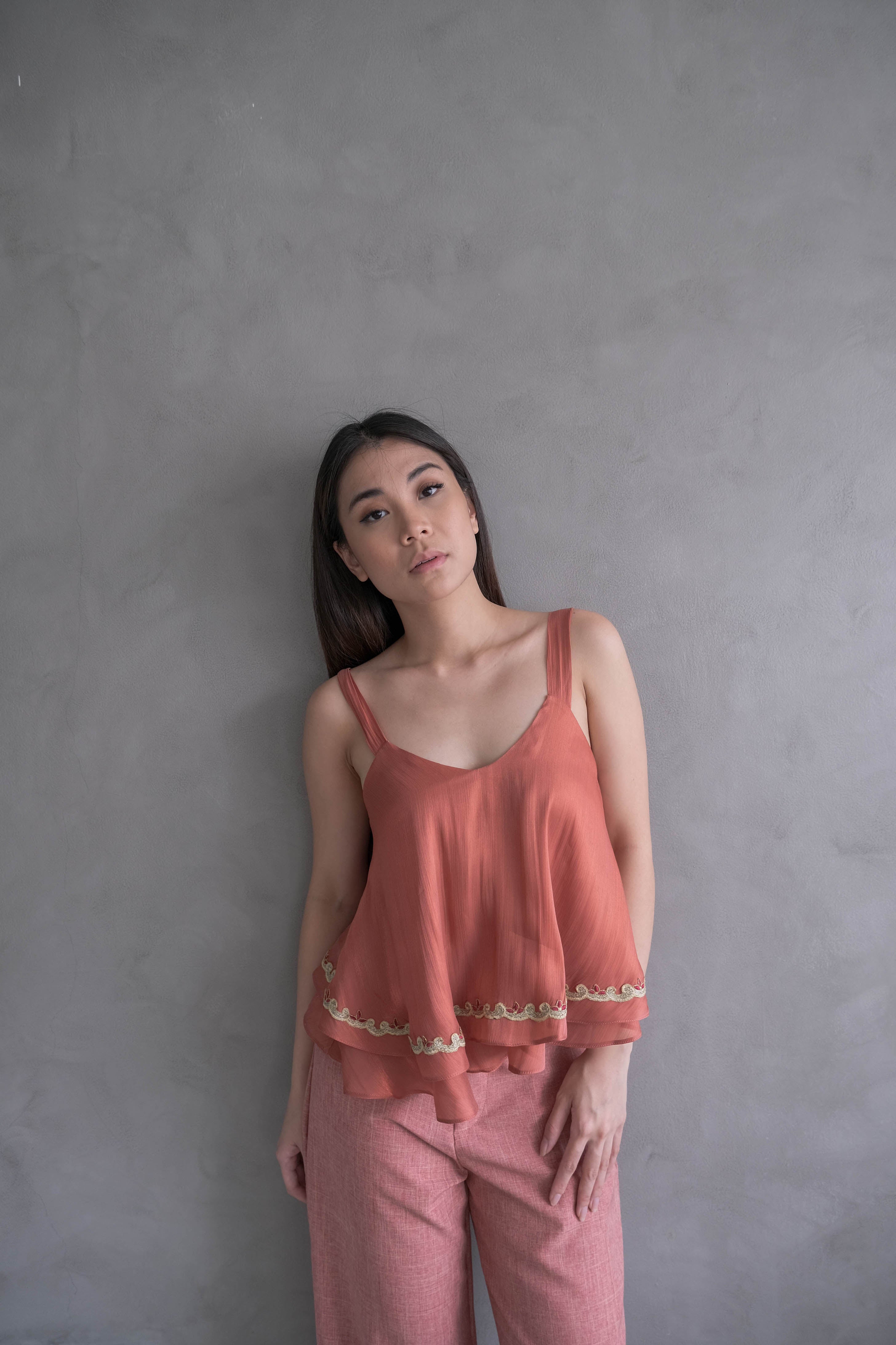 Willow Ruffle Top