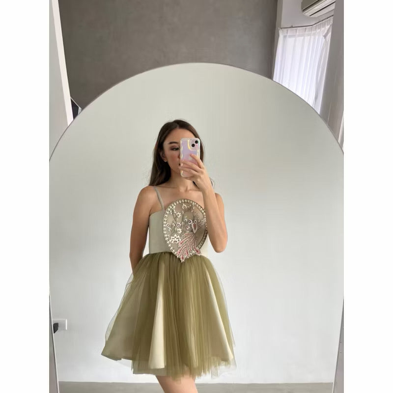 Carlene Babydoll cream with tutu