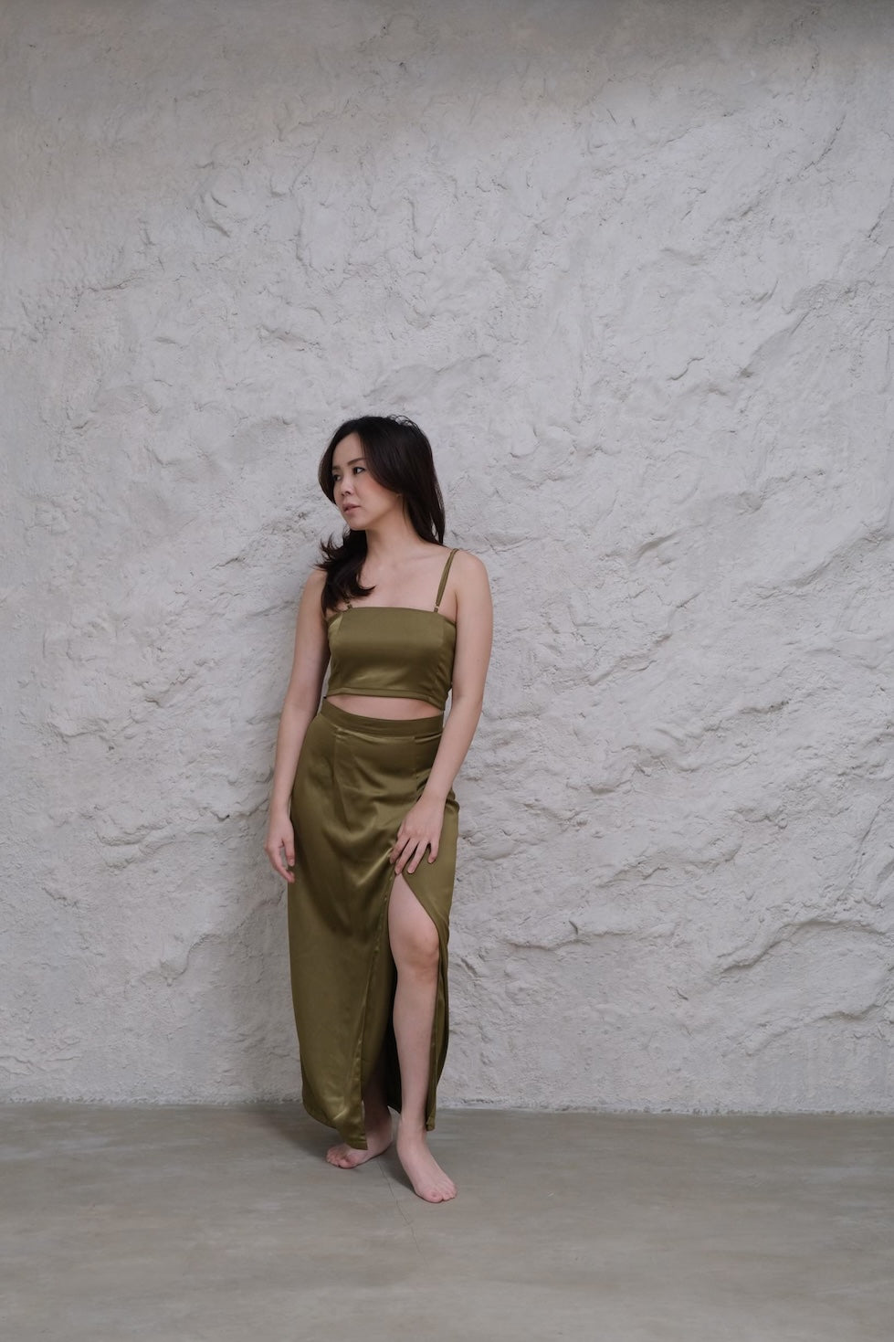 Arla Set Tanned Olive