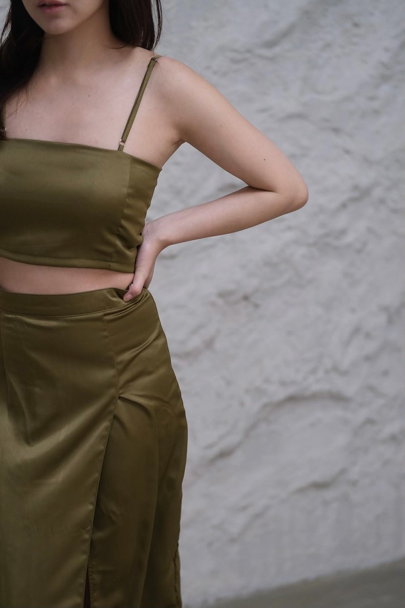 Arla Set Tanned Olive