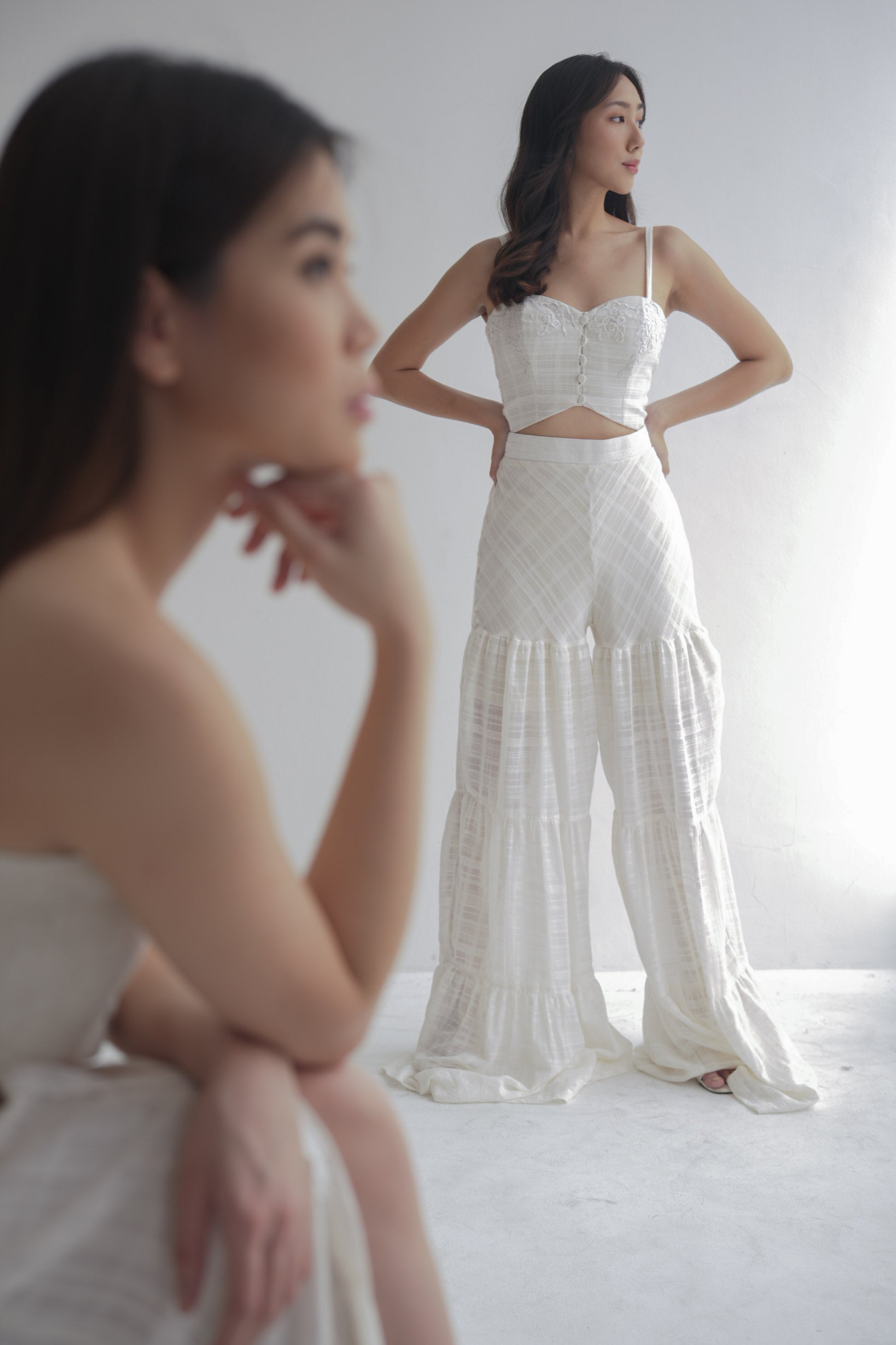 Glitthe Pure Bustier and Pants