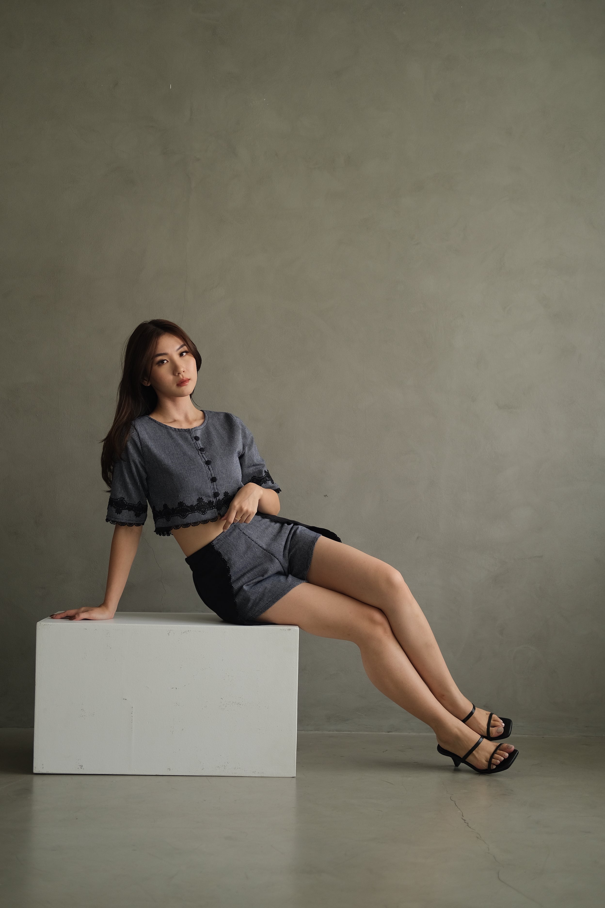Glitthe Top Short Pants