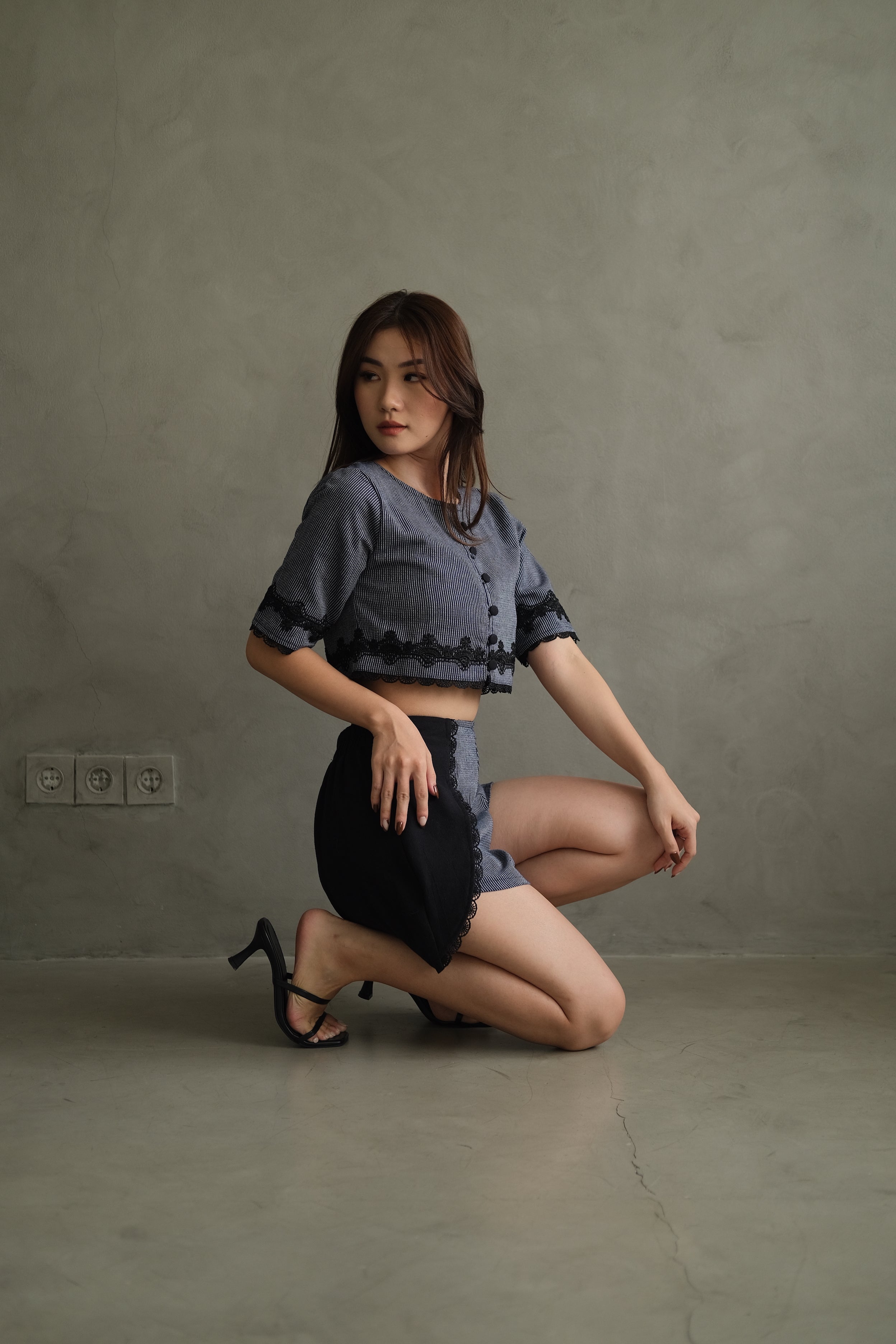 Glitthe Top Short Pants