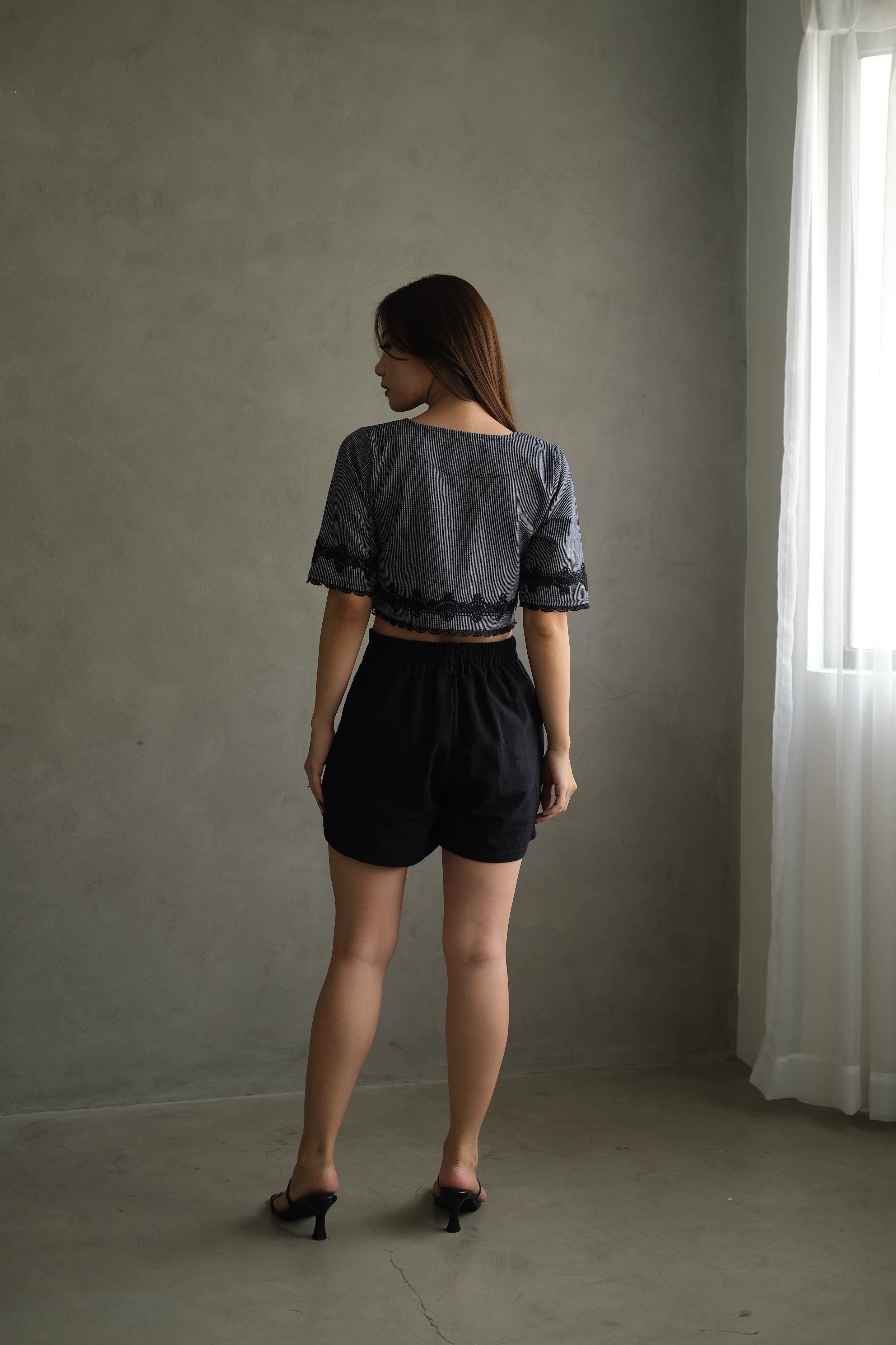 Glitthe Top Short Pants